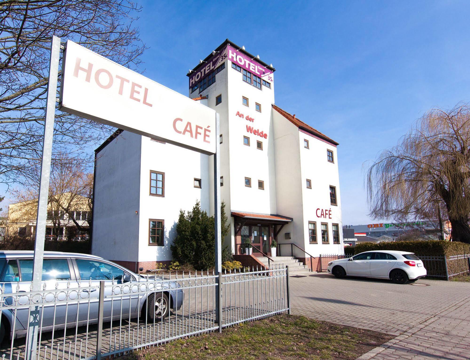 Garni-Hotel An Der Weide Berlijn Buitenkant foto