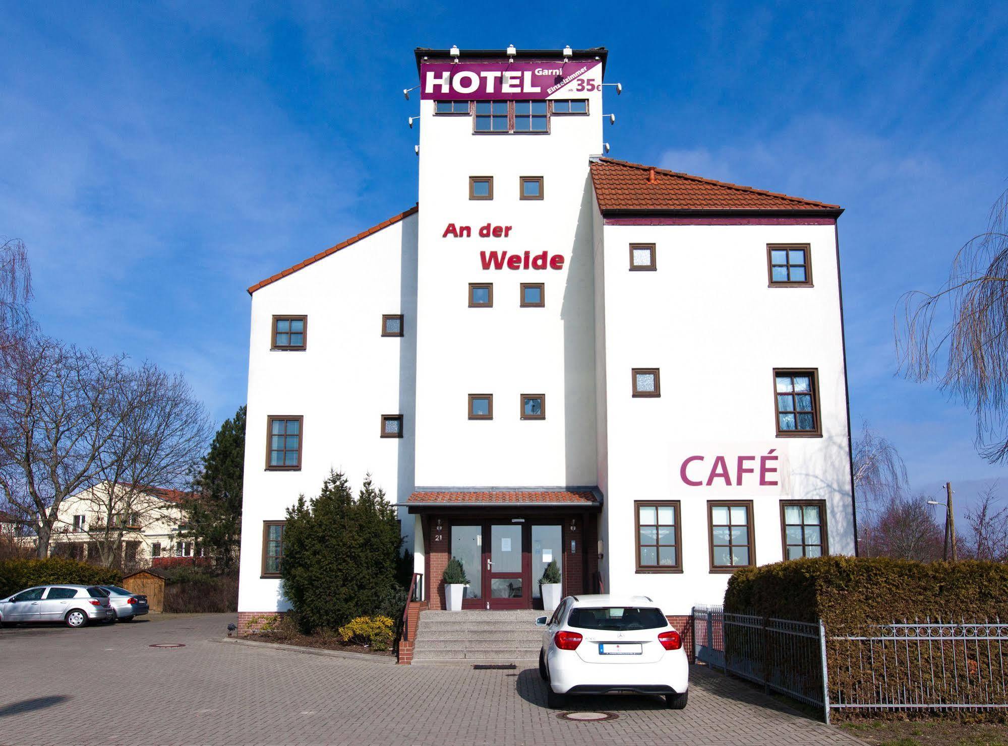 Garni-Hotel An Der Weide Berlijn Buitenkant foto